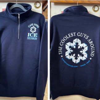 Quarter-Zip Navy Sweatshirt